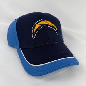 LA Chargers blue two tone Velcro back hat
